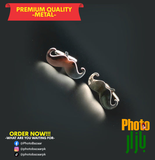 Customized Mustache Cufflinks