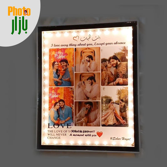 LED Majic Mirror Birthday Frame