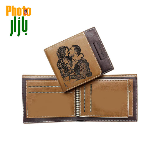 Customized Leather Sketch wallet