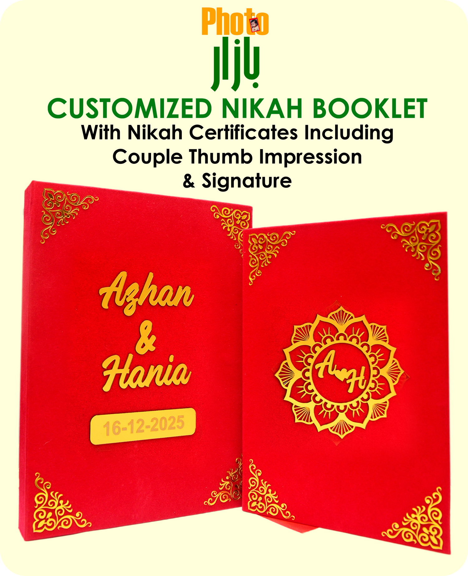 Nikah Booklet