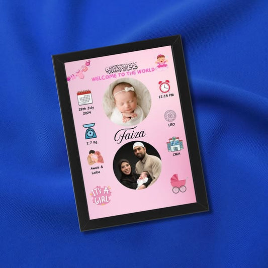 NEW BORN BABY FRAME