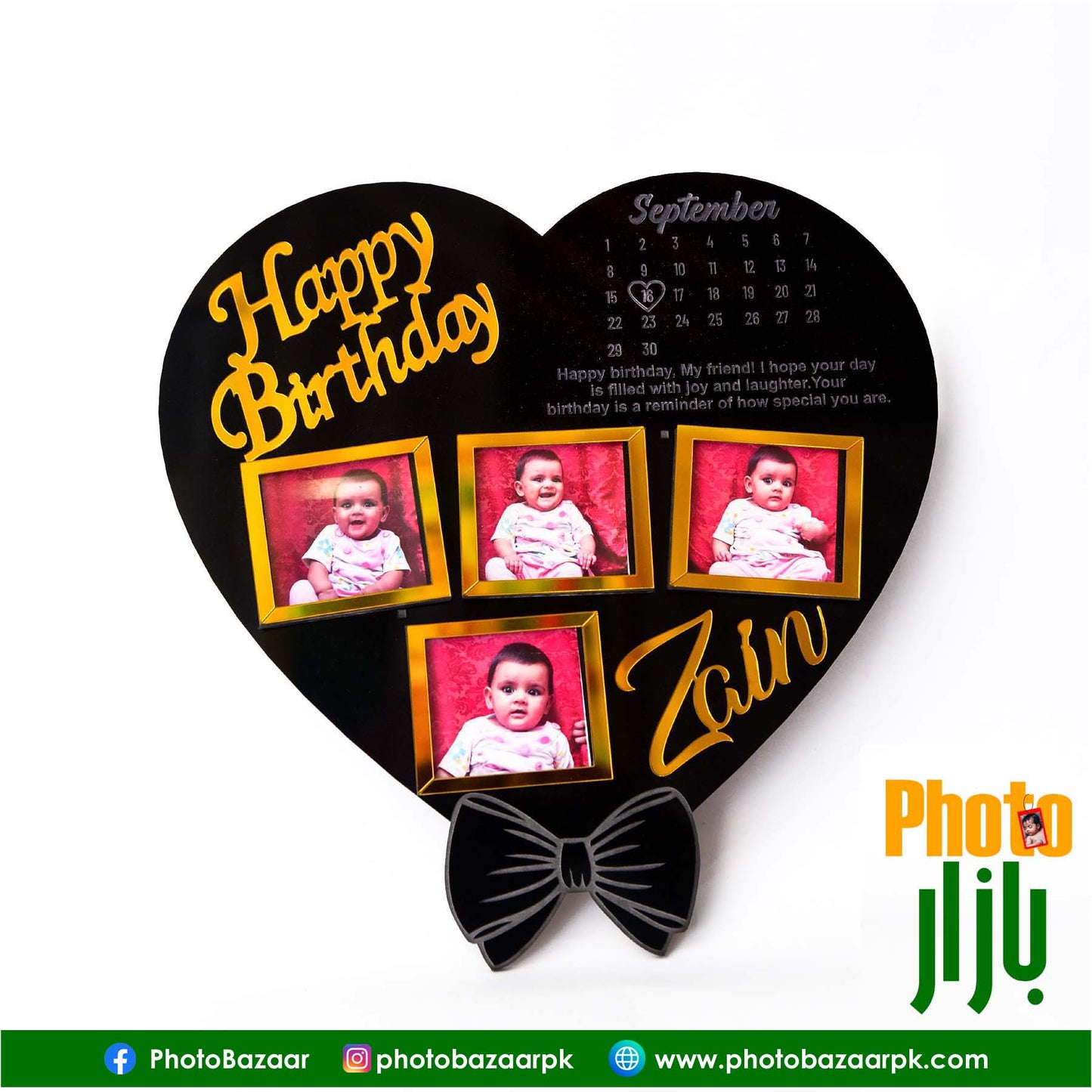 Acrylic Birthday Frame