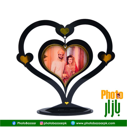 Customize Acrylic Heart Hanging Frame