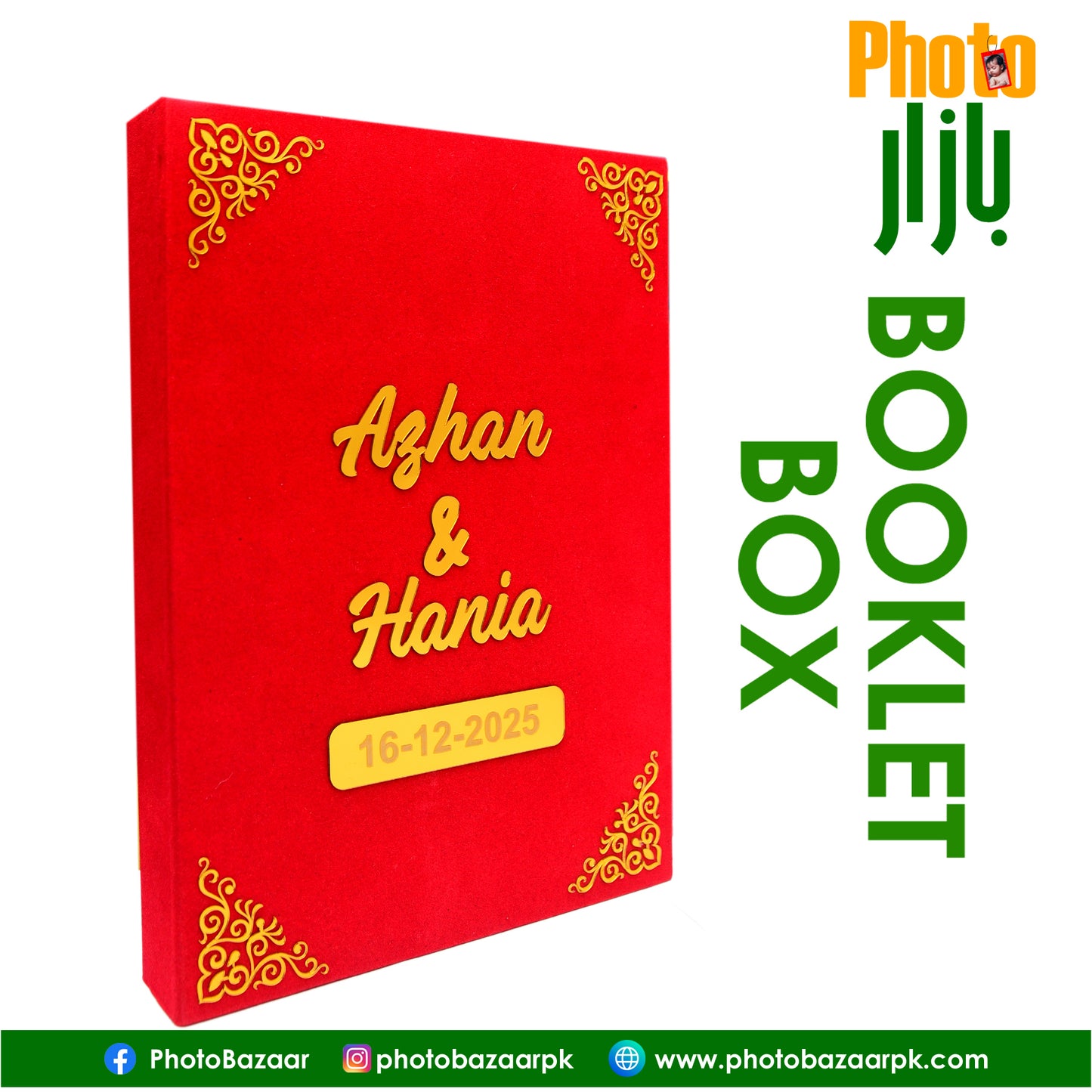 Customize Nikah Booklet