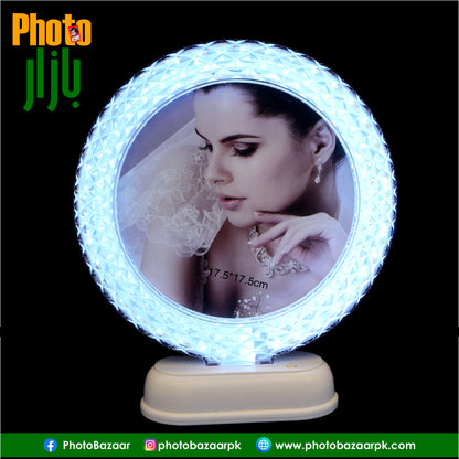 Premium LED Photo Frame Round