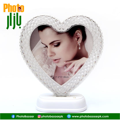 Premium LED Photo Frame Heart Shape