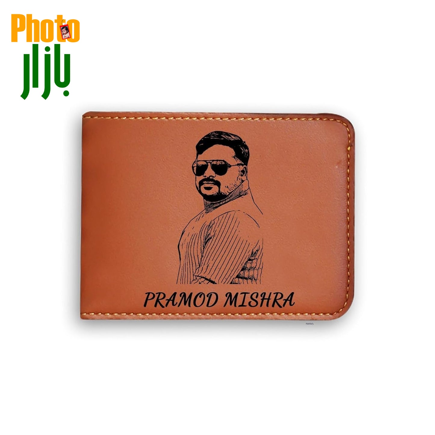 Customized Leather Sketch wallet